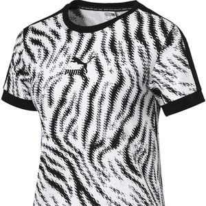 PUMA Women's Wild Pack All Over Print T-Shirt > Medium